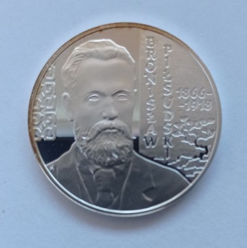 10zł 2008r, Bronisław Piłsudski, Mennicza