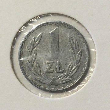 1 zł złoty 1975 bzm