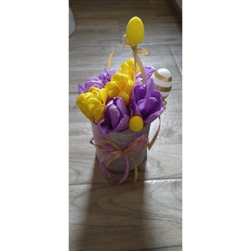 Tulipany/ kwiaty box