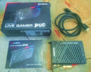 2 wejściowa AVERMEDIA LIVE GAMER DUO GC570D