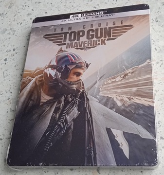 top gun maverick steelbook gold 4k po polsku złoty