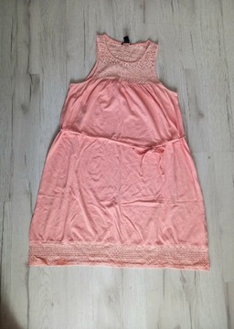 Pomarańczowa sukienka damska letnia H&M r M 
