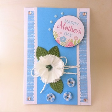Niebieska kartka na Dzień Matki