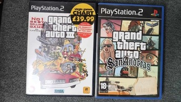 GTA 3, GTA SAN ANDREAS PS 2