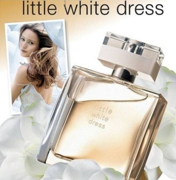 AVON LITTLE WHITE DRESS UNIKAT