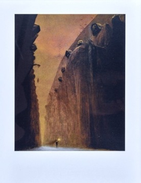 Zdzisław Beksiński - Inkografia AA72 + certyfikat 