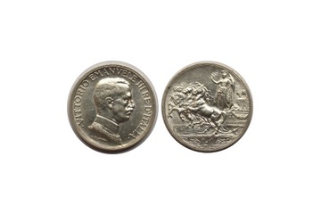 Włochy, Vittorio Emanuele III, 1 Lira 1917