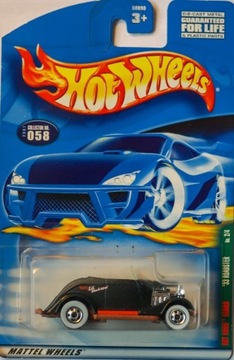 Hot Wheels '33 Roadster kolekcja 2001