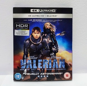 VALERIAN [blu ray 4k UHD]