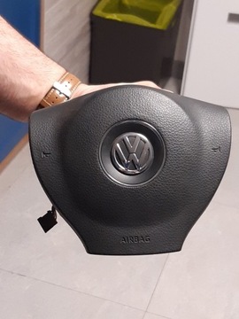 VW GOLF VI 08-13R Poduszka air bag kierownicy