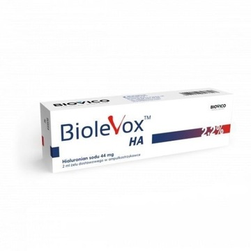 BioleVox HA 2,2%, 1 ampułko-strzykawka, 2ml