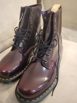 Buty Dr. Martens Air Wair bordowe Vegan 46