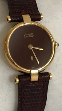 Cartier Must de Paris, srebro pozłacane, oryginał