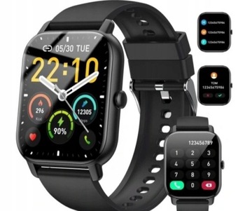 Smartwatch Nerusa P66D Czarny nowy