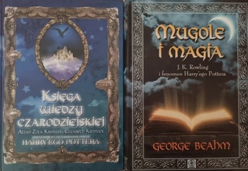 Zestaw dwie Książki H. Potter: Mugole i magia 