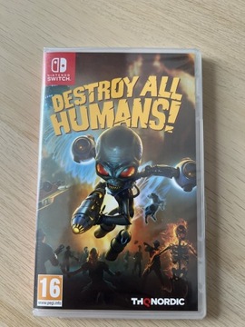 DESTROY ALL HUMANS PL NINTENDO SWITCH NOWA