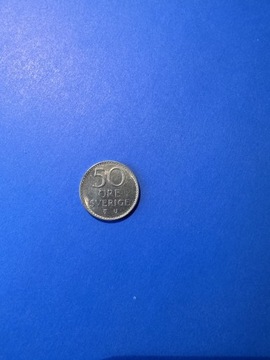 Moneta 50 Ore Sverige 1973 rok, Szwecja