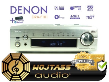 Amplituner DENON DRA-F101 AUX tuner PHONO adapt BT