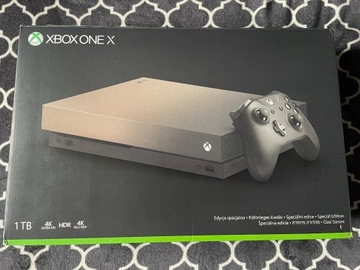 Xbox One X 1TB Special Edition - Gold Rush ZADBANA