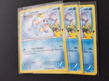 Karta Pokemon 25th McDonald's Totodile 18/25