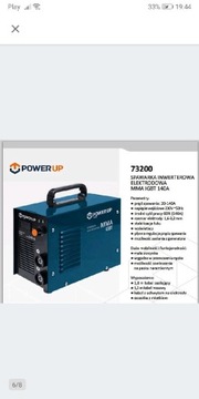 Spawarka Power Up 73200 