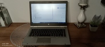 Aluminiowy Hp EliteBook 8470p  i5 8GBram  DYSK SSD