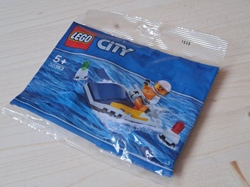 LEGO 30363 City Harbor Race Boat polybag NOWY