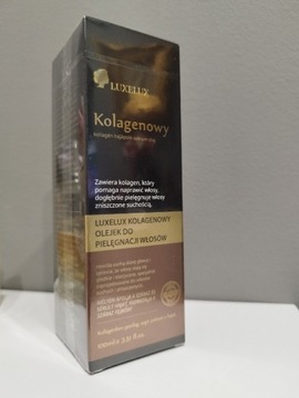 Luxelux Kolagenowy olejek do pielęgnacji włosów 100 ml