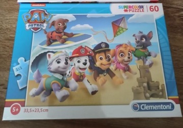 WYPRZEDAŻ Puzzle Paw Patrol 60 ele. Nowe 