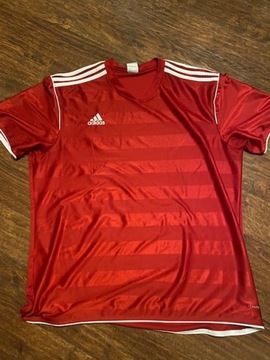 T-shirt męski Adidas  oldschool czerwony
