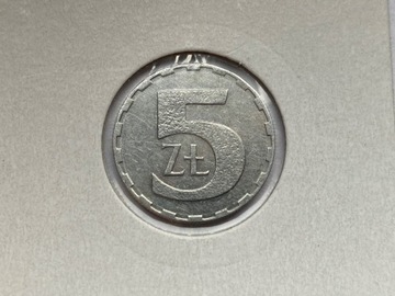 Moneta 5 złotych zł 1990 rok