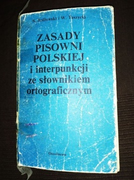 Jodłowski Zasady pisowni polskiej i interpunkcji