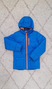 H&M niebieska kurtka zimowa chłopięca 