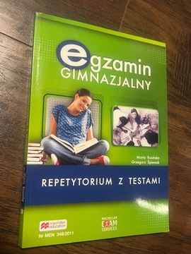 Książka book egzamin gimnazjalny język angielski