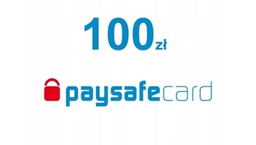 Paysafecard 100zł/ PSC 100zł