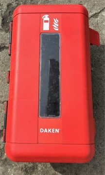 Skrzynka pojemnik na gaśnie 6kg ADR Daken