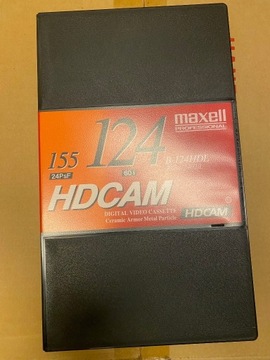 Kaseta MAXELL HDCAM 124 - nowa taśma hd cam