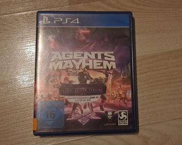 Agents of Mayhem PS4 PS5 wyscigi, gra akcji TPP