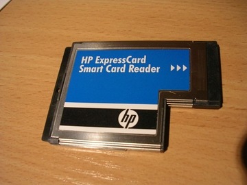 hp scr3340 smart card czytnik expresscard 54