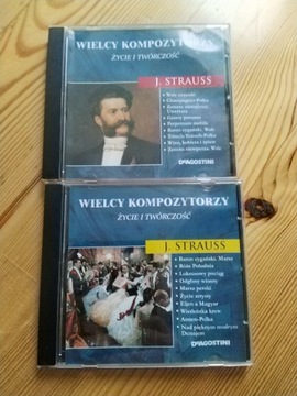 Wielcy kompozytorzy Strauss 2 szt
