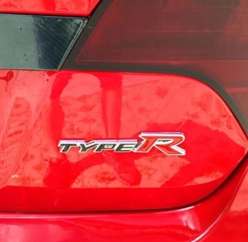 Emblemat Logo Znaczek Napis TypeR Type R Honda