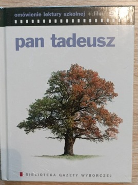 OMÓWIENIE LEKTURY SZKOLNEJ - PAN TADEUSZ 