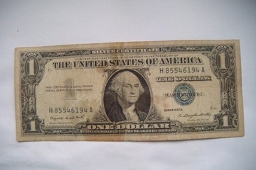 Banknot USA 1$ Dolar 1957 r. seria A