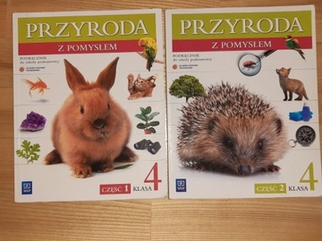 "Przyroda z pomysłem" klasa 4 cz.1 i 2