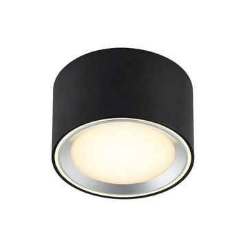 Nordlux Fallon LED lampa spot czarna okrągła