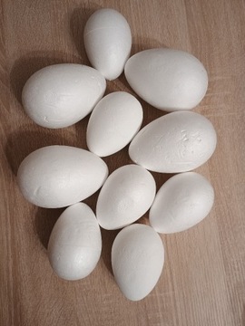 Jajka styropianowe 9cm i 11cm