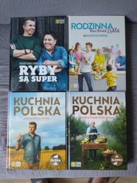 4 x książka kucharska Lidl