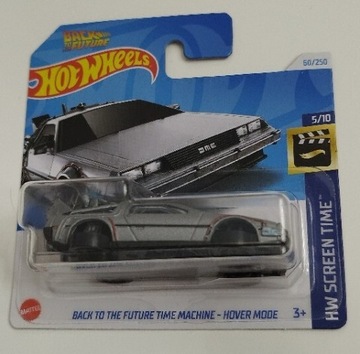 Hot wheels delorian Dmc-12 powrót do przyszłości 