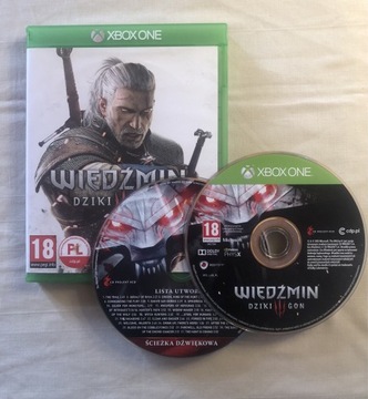 WIEDŹMIN 3 XBOX DZIKI GON PL + MAPA + DODATKI 