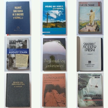 70 książek o tematyce Biblijnej sprzedam